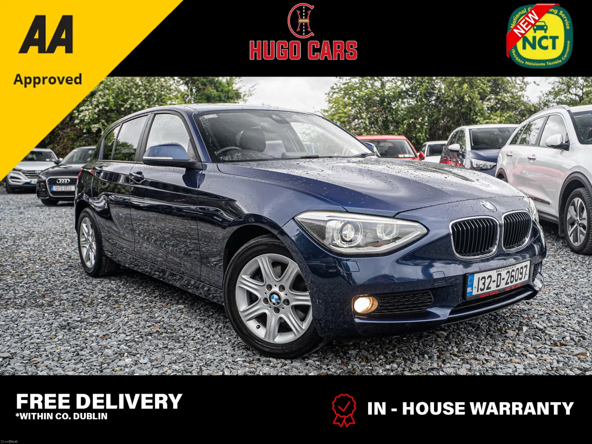 132 BMW 116 Automatic/New NCT/55k km/Warranty - Image 1
