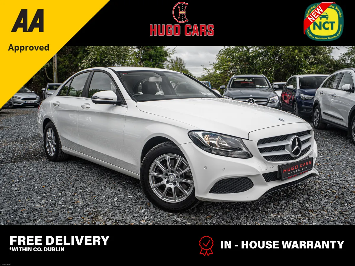 162 Mercedes C220 Exec Auto/New NCT/Warranty - Image 1