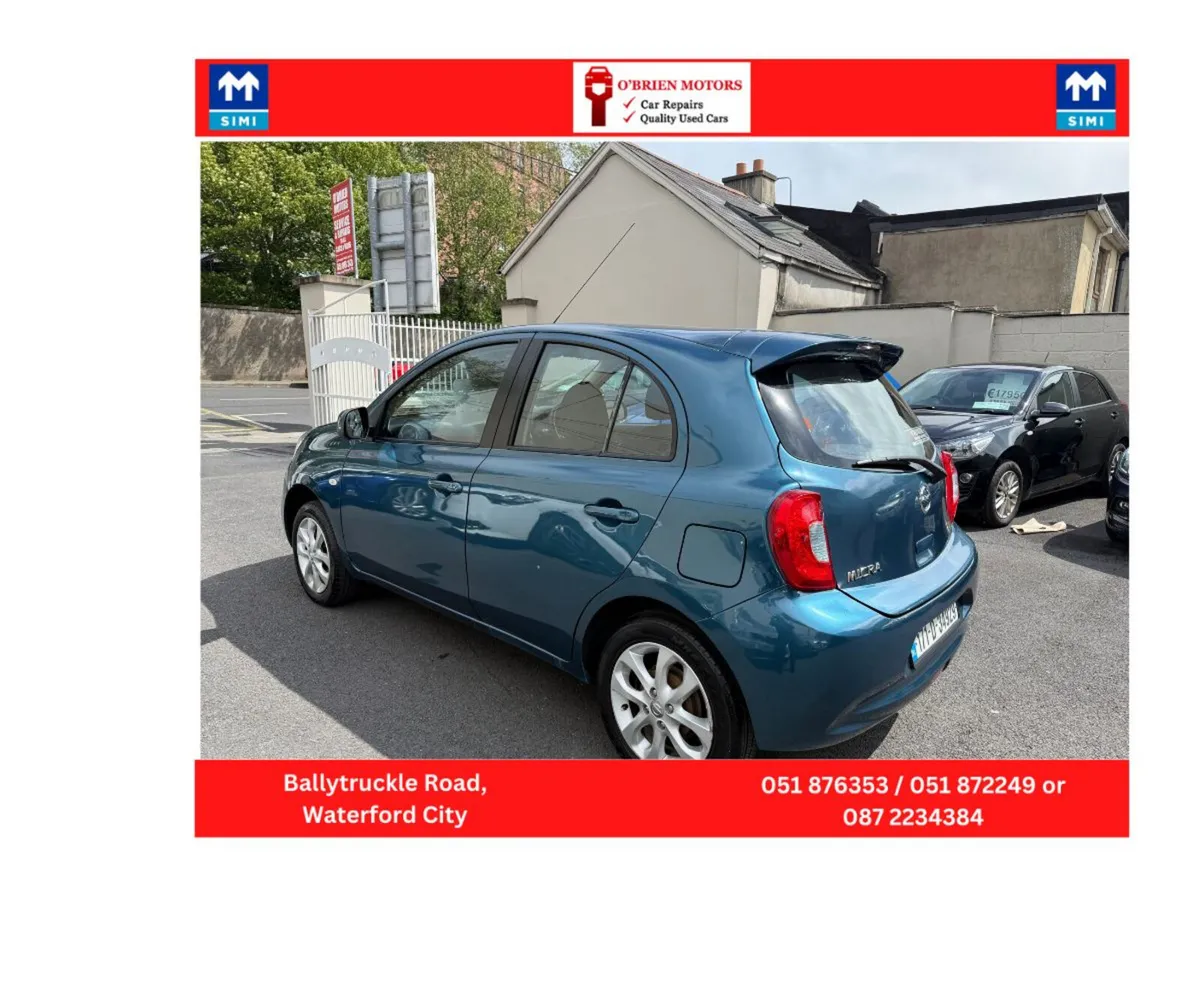 2017 Nissan Micra Blue,1.2LTR, 5 Door Hatchback - Image 5