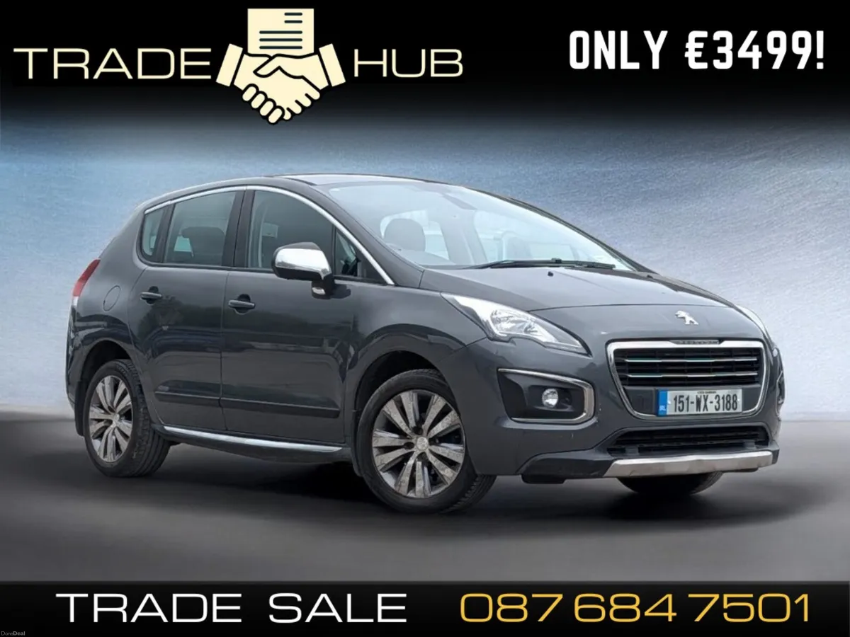 2015 Peugeot 3008 1.6 Diesel warranty available - Image 1