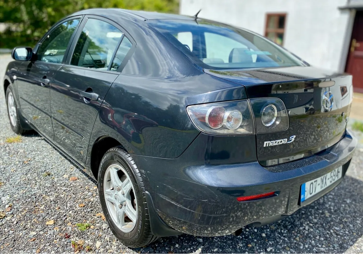 NEW NCT : 01/05/2027 2007 MAZDA 3 S.E SALOON (1.6) - Image 1