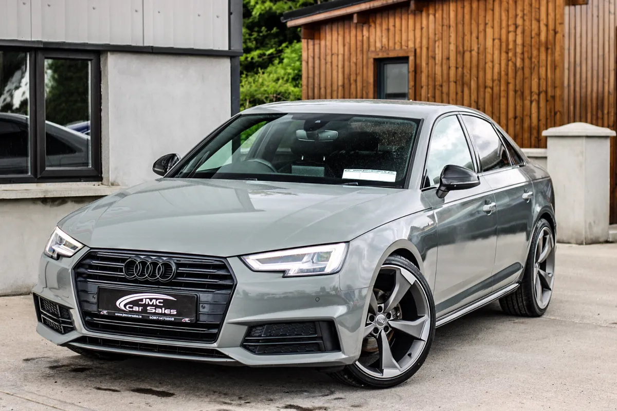 2018 QUANTUM GREY AUDI A4 S-LINE BLACK EDITION - Image 1
