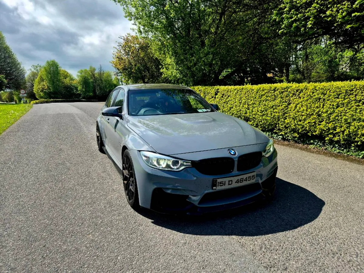 2015 BMW M3 F80 BATTLE SHIP GREY - Image 2