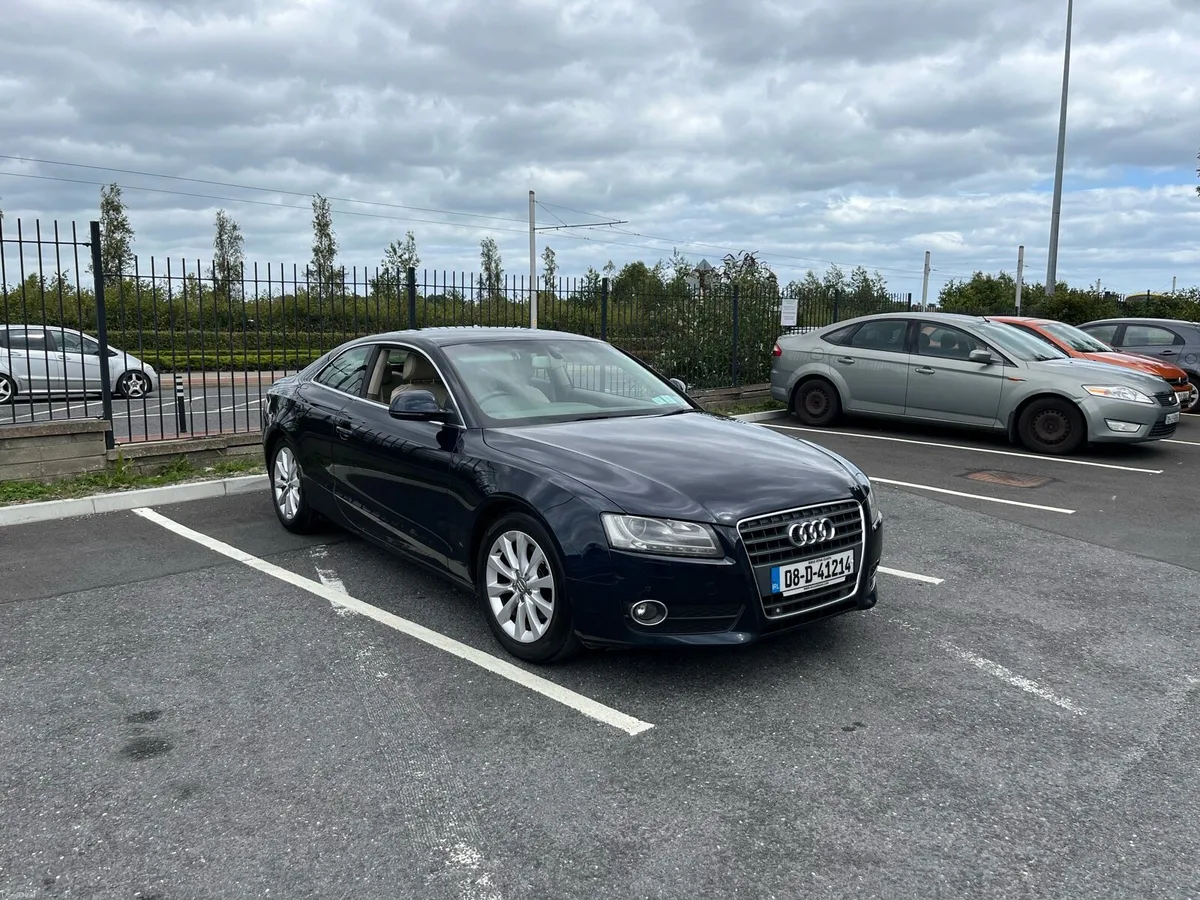 Audi Midnight Blue A5 Coupe 2008