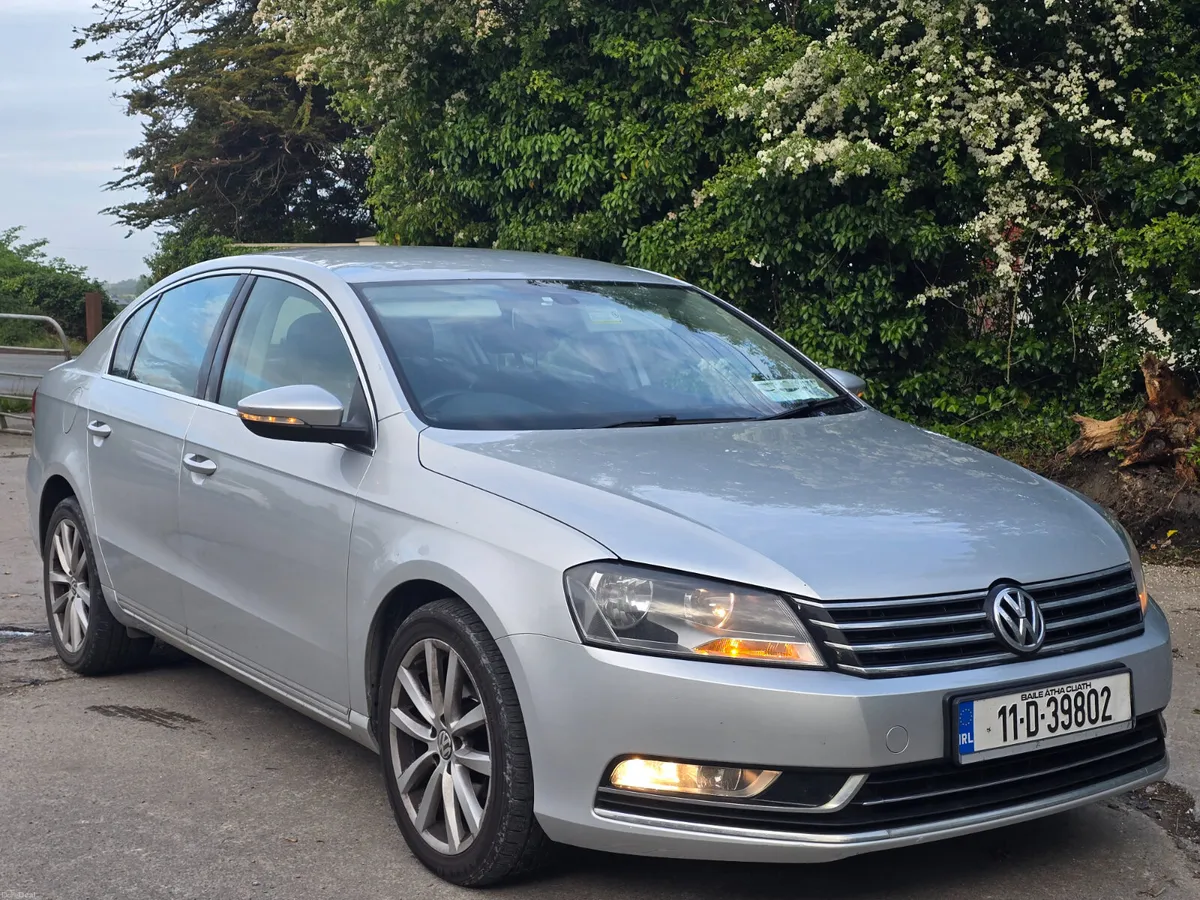 €2222 Volkswagen Passat 2011 TDI nct&taxed €2222 - Image 3