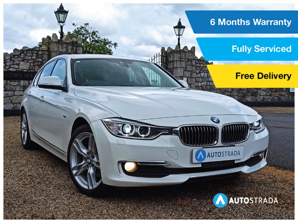 141 BMW 320d Luxury • Black Leather - Image 1