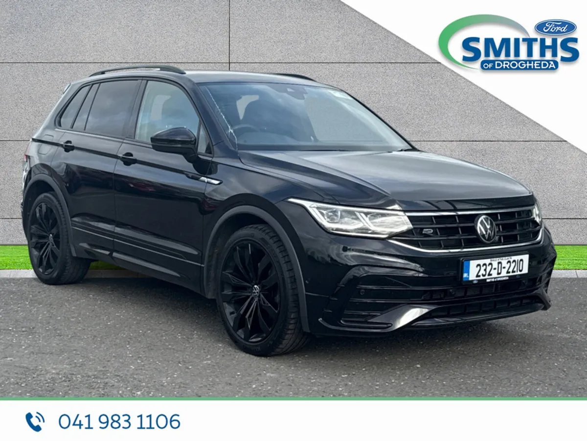 Volkswagen Tiguan R-LINE 2.0TD 150PS **AUTO** (BLA - Image 1