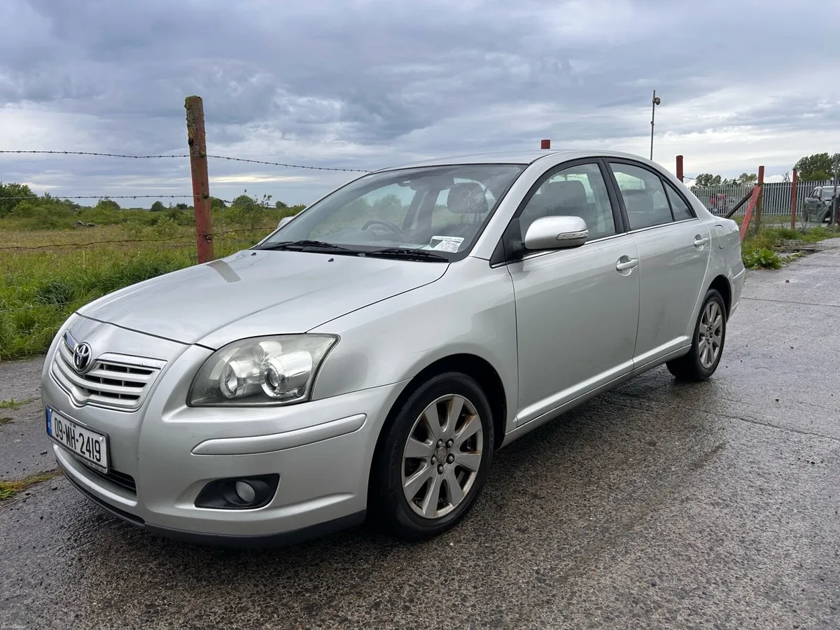 2009 Toyota Avensis Luna 1.8 Petrol  NCT 12/26 - Image 1