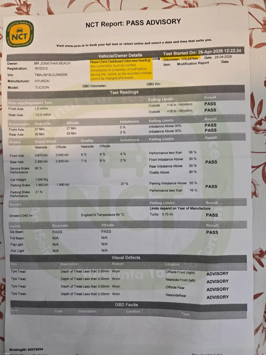 Hyundai Tucson 2016 12M/nct gearbox done - Image 2