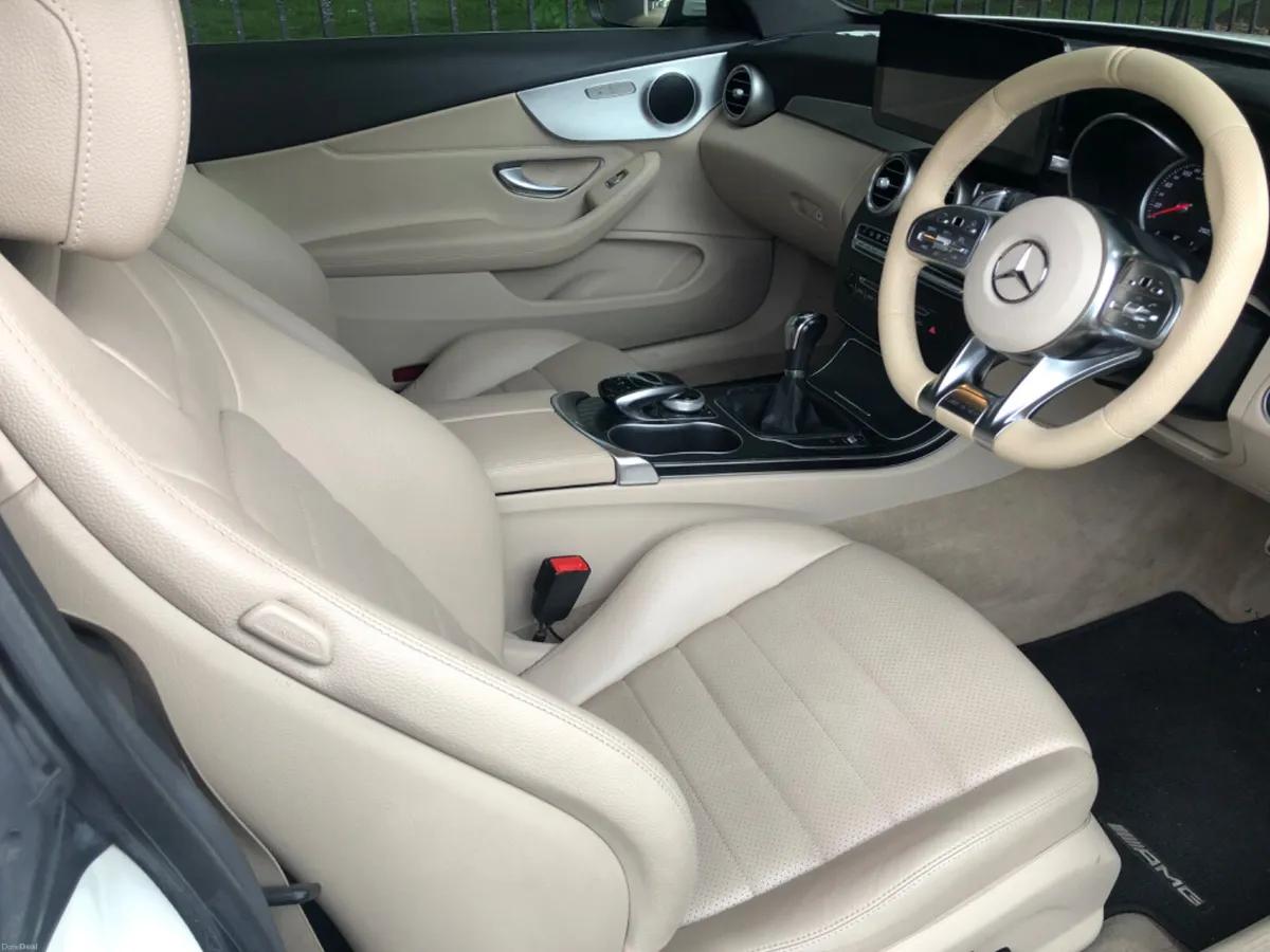 2018 MERCEDES C200 COUPE AMG IVORY LEATHER - Image 2