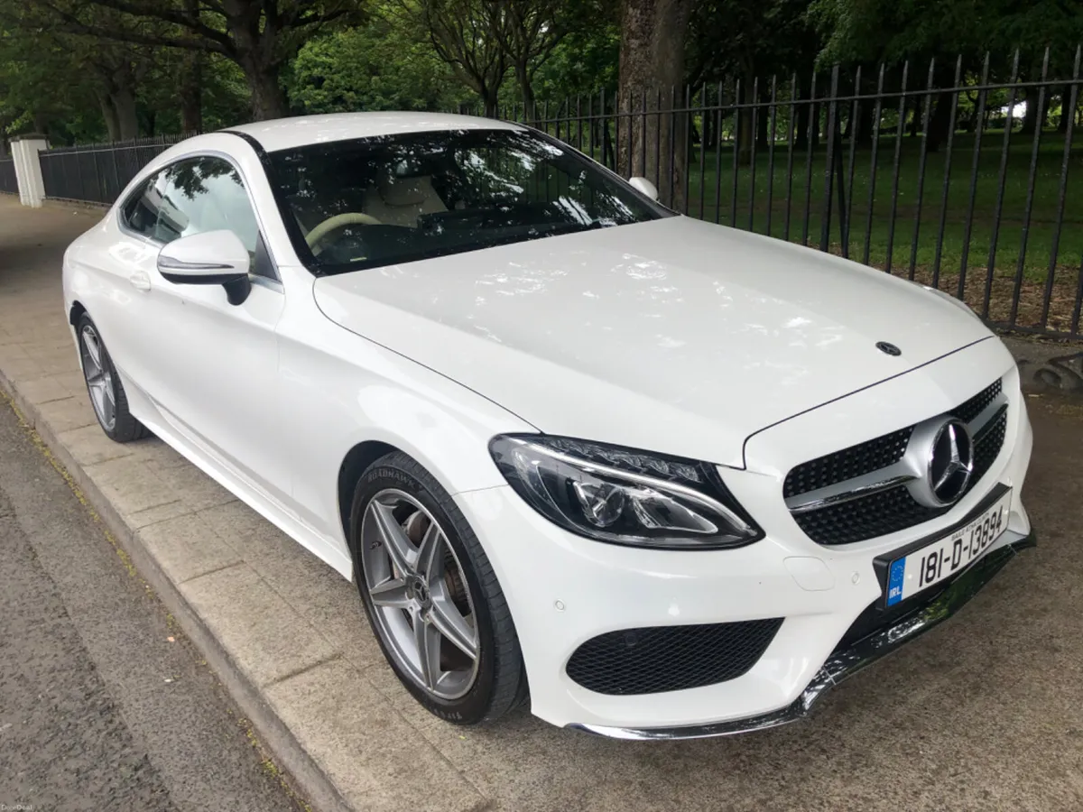 2018 MERCEDES C200 COUPE AMG IVORY LEATHER - Image 1