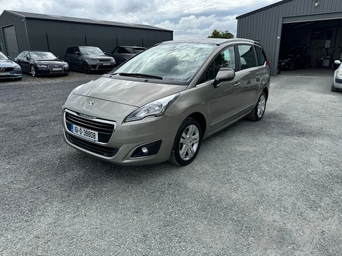 Peugeot 5008 1.6HDi..7 seat..NEW NCT/Low Klms - Image 1