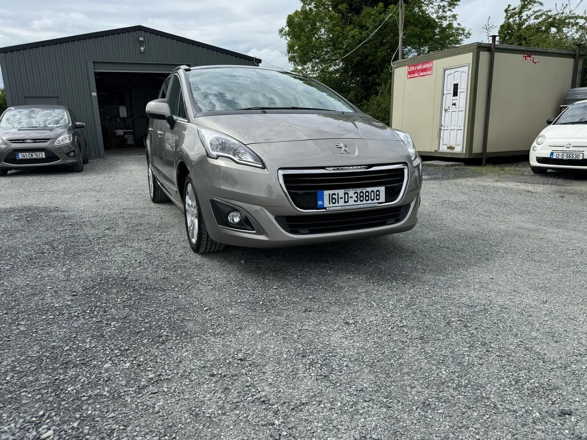 Peugeot 5008 1.6HDi..7 seat..NEW NCT/Low Klms - Image 2