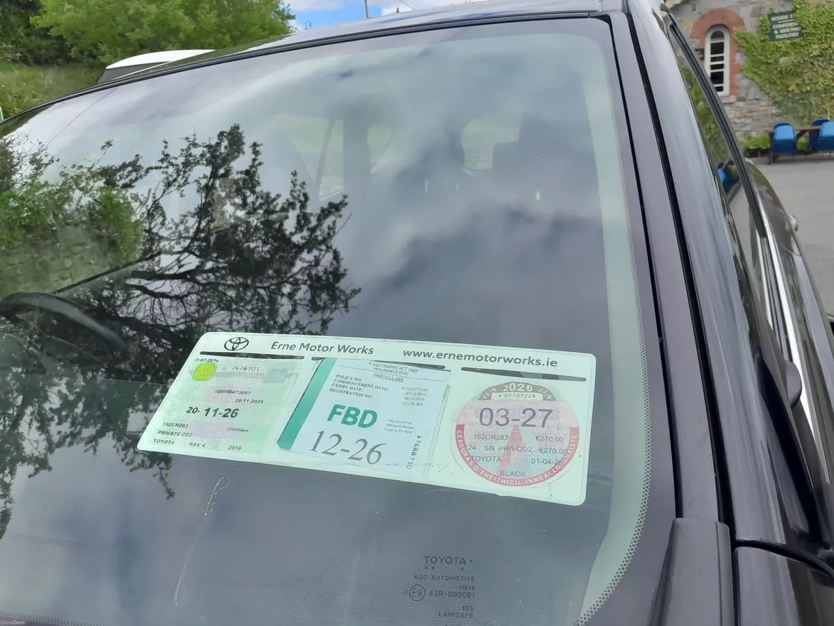 2016 Toyota RAV4  tax 03/27 .nct 11/26,, €6500 - Image 2