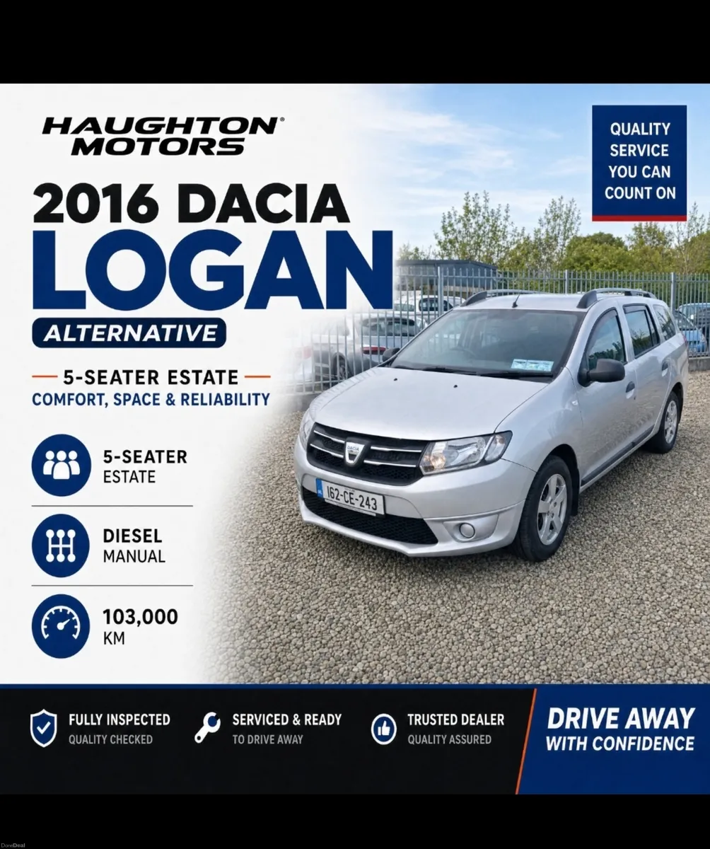 Dacia Logan 2016 diesel 5 door touring - Image 1