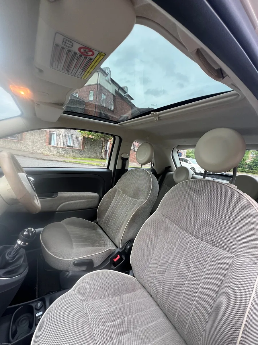 2013 Fiat 500 Lounge // New NCT // Panoramic Roof - Image 4