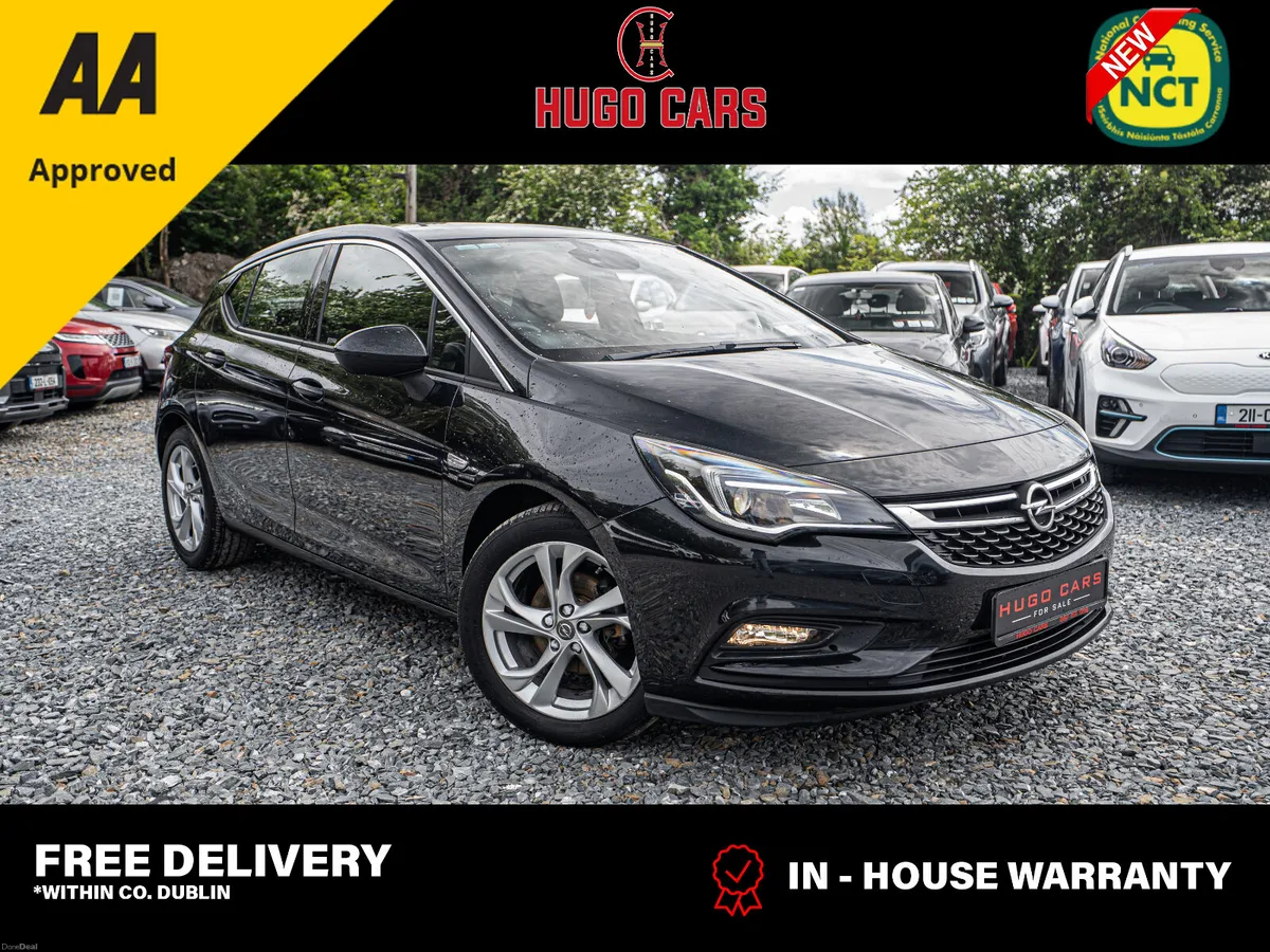 2016 Astra SRi 1.0/High spec/New NCT/Warranty - Image 1