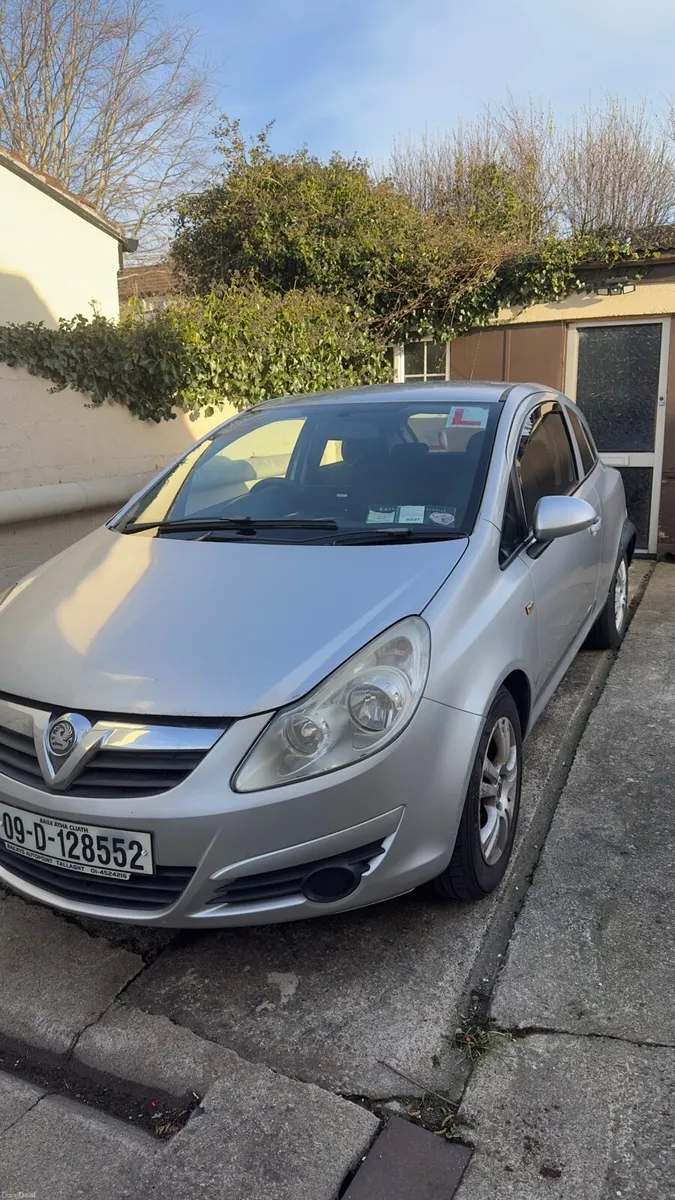 Vauxhall Corsa 2009 - NCT 2027/01 - Image 1