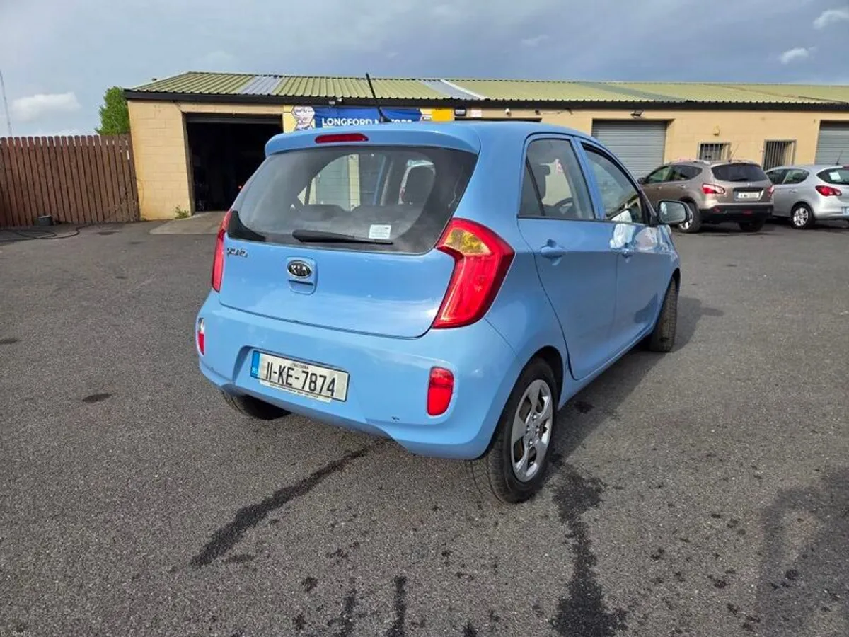 Kia Picanto 2011 Sky / Light Blue 1.0 Petrol Fresh - Image 4