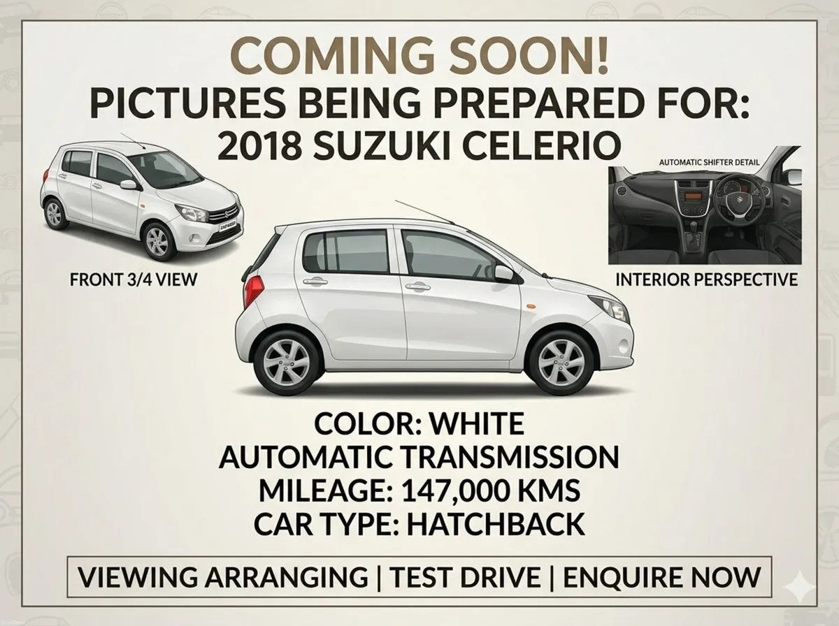 2018 Suzuki Celerio - AUTO, NCT'd, Taxed, Serviced - Image 1