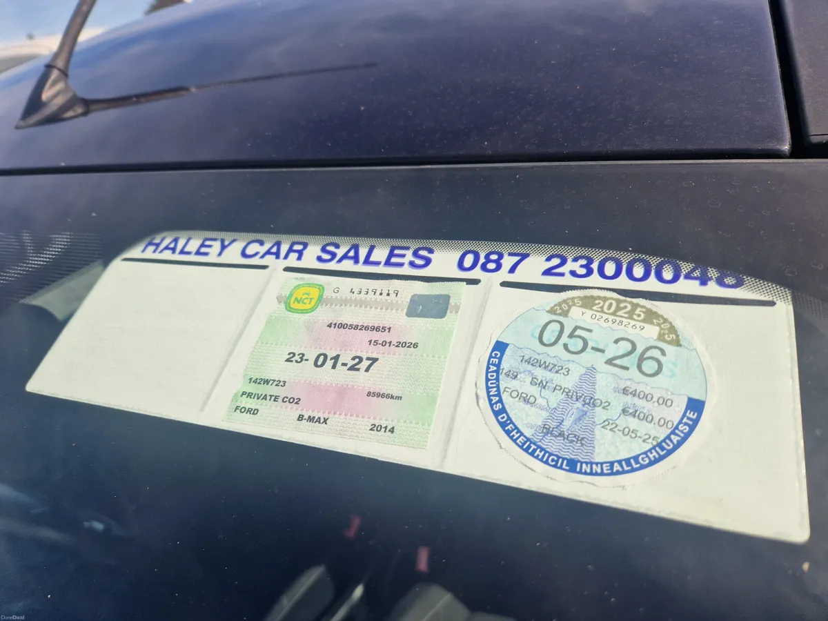 142 FORD B MAX...AUTOMATIC...LOW KMS - Image 4
