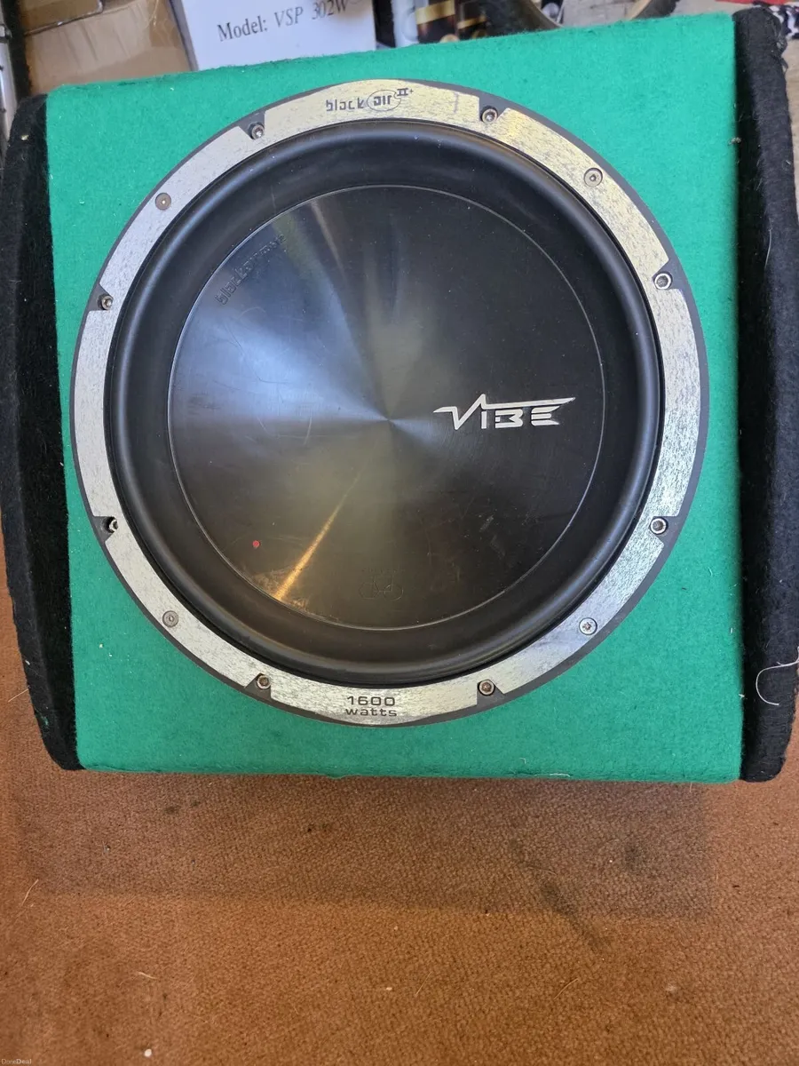 Vibe BlackAir II 1600W Car Subwoofer - Image 1