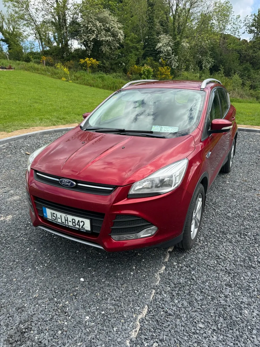 2015 Red Ford Kuga Zetec 2.0 TDCI FWD4 - Image 1