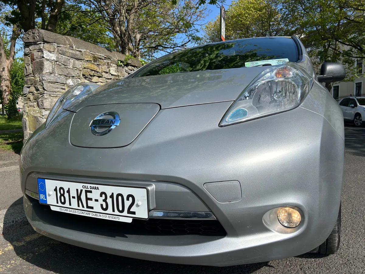 2018 NISSAN LEAF SERVICE HISTORY NCT MARCH 2028 - Image 1