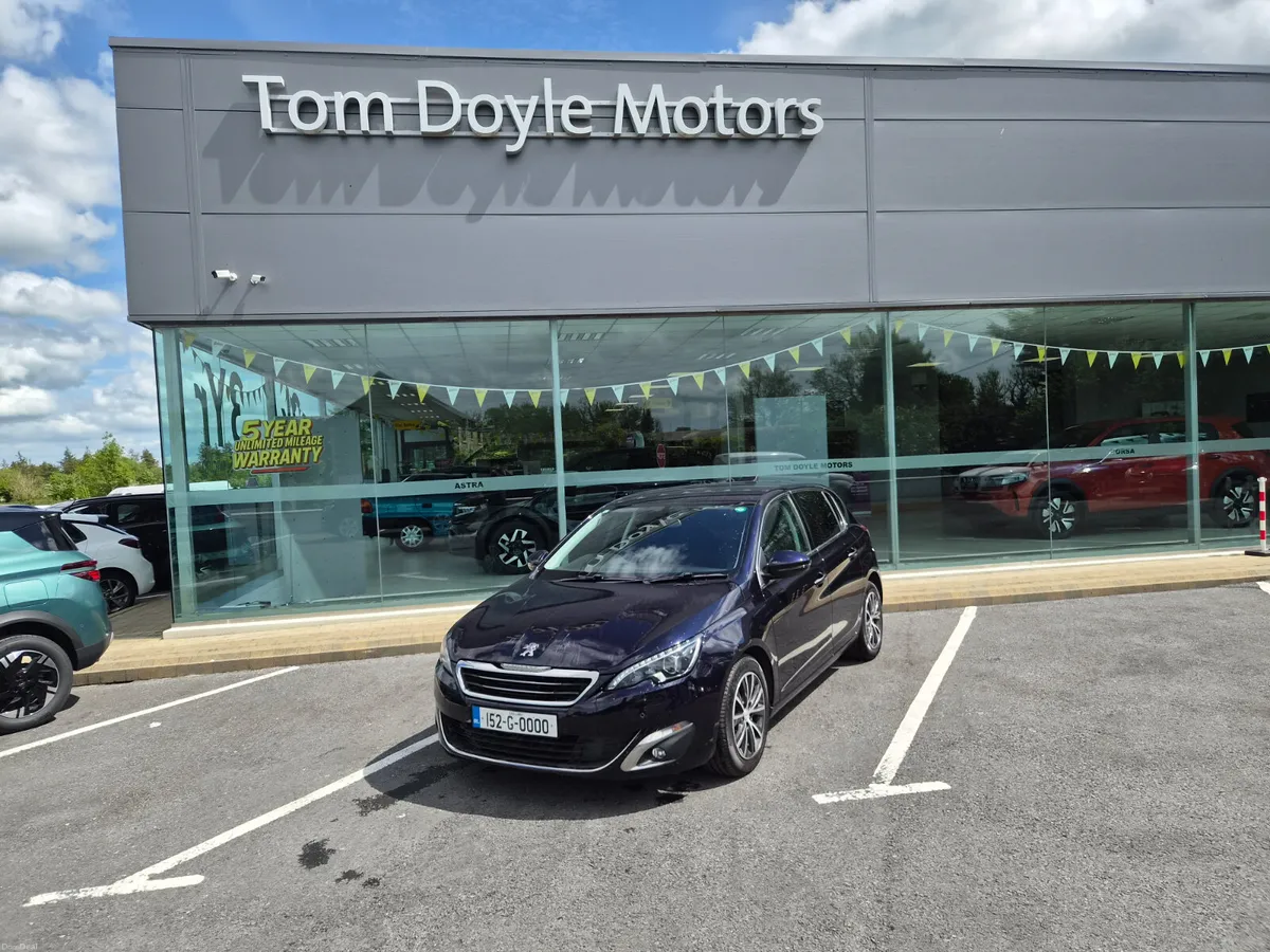 Peugeot 308 2015 1.2L Petrol Auto - Image 1