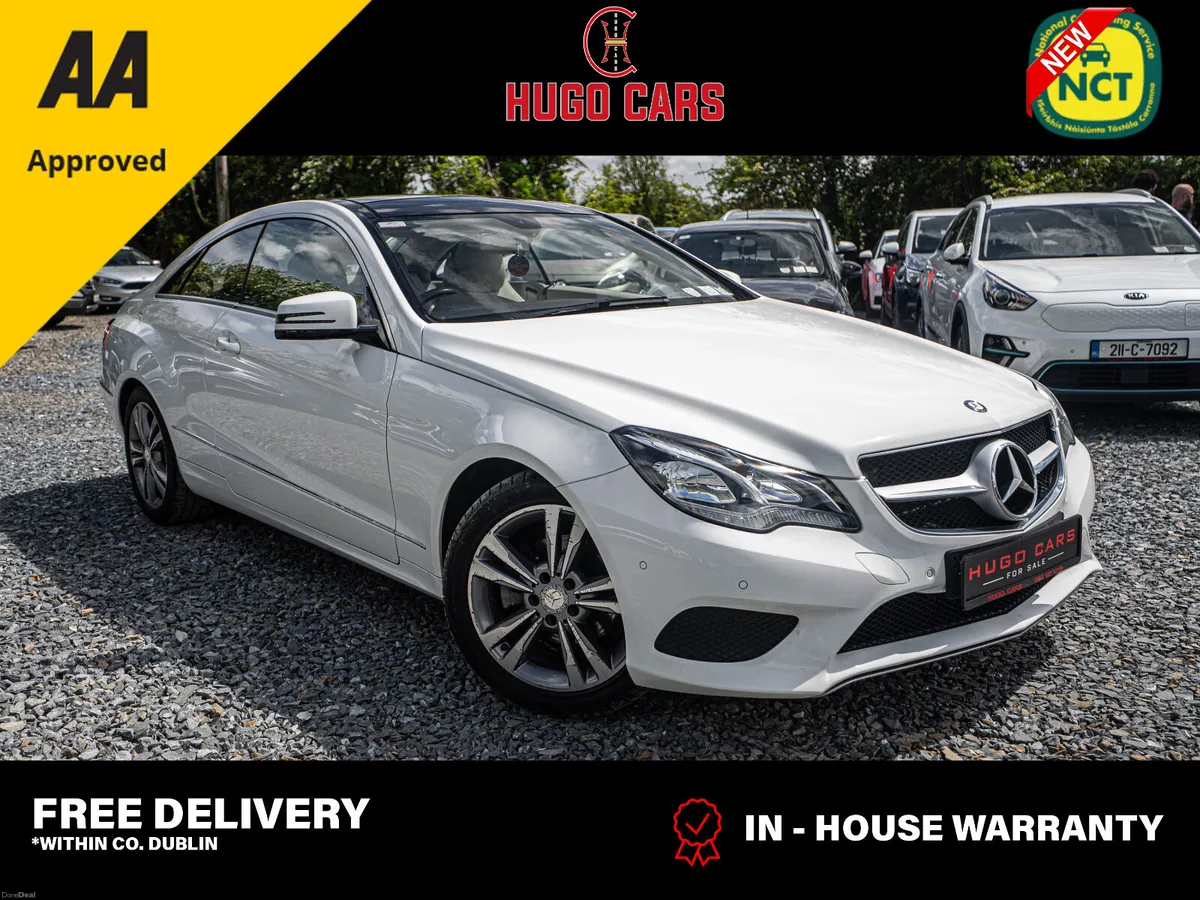 152 E220 Coupe Auto/New NCT/Irish/1yr warranty - Image 1
