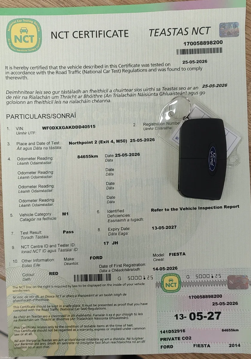 2014 Ford Fiesta 1.0 Petrol Automatic - Image 3
