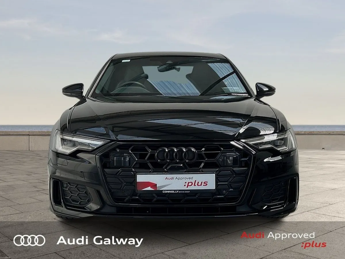 Audi A6 €529 p/m - 40 TDI 204HP S-LINE ** BLACK PA - Image 3