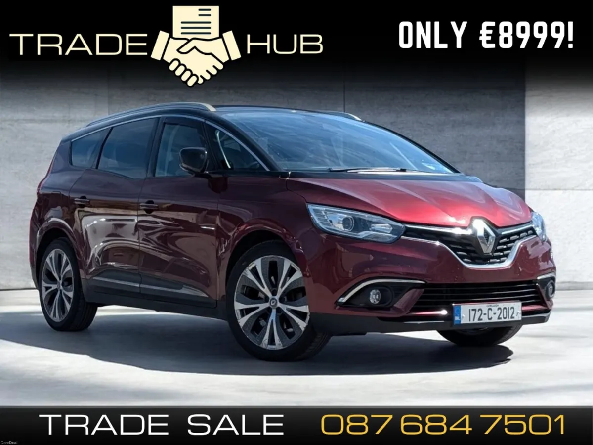2017 Renault Grand Scenic 1.5 warranty available - Image 1
