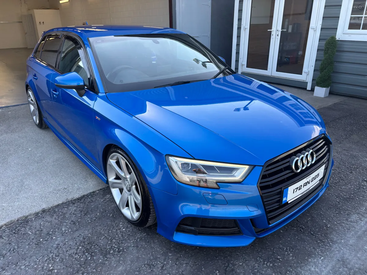 2017 (172) Audi A3 S-Line | Ara Blue - Image 4