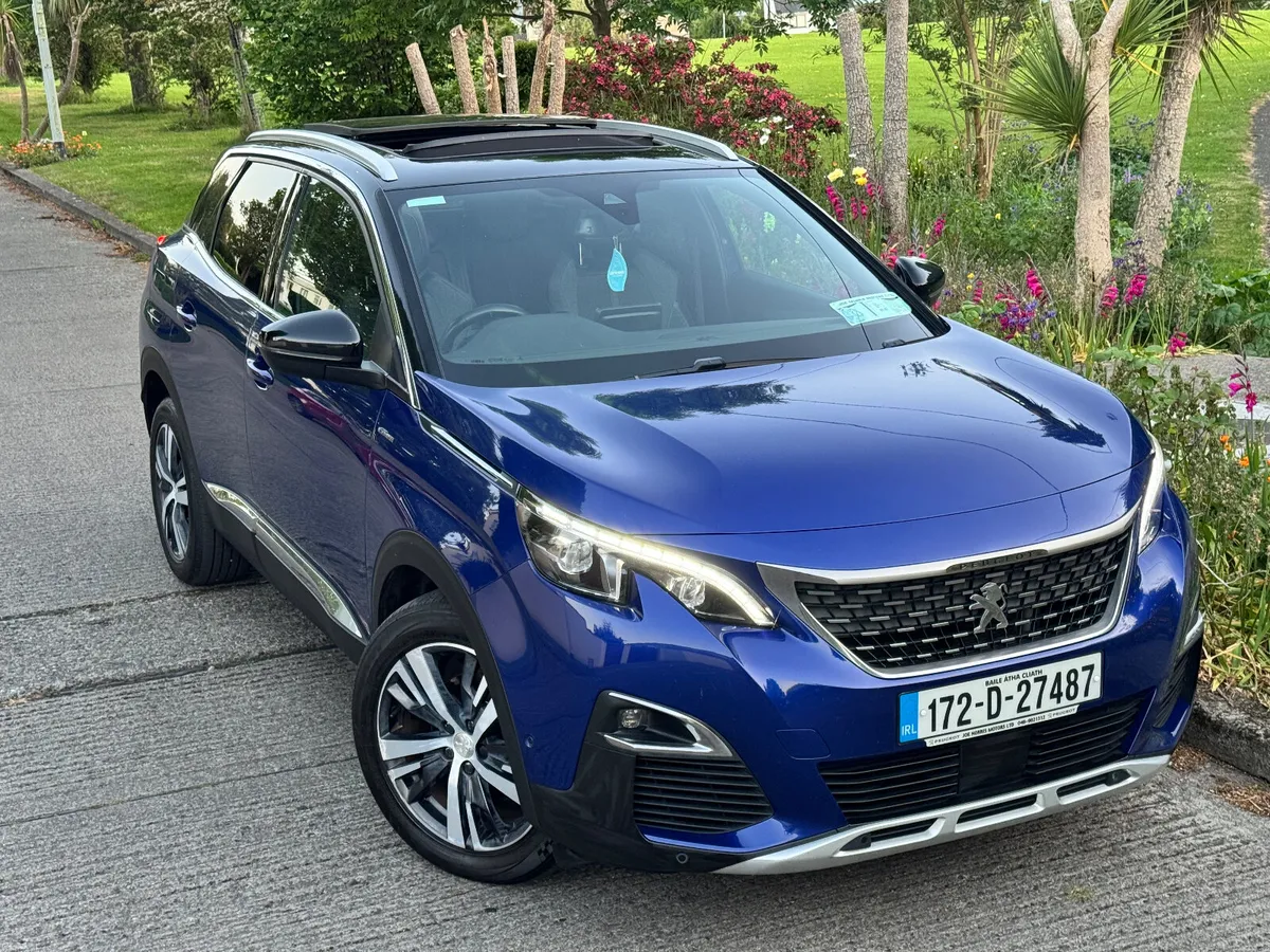 172 PEUGEOT 3008 GT LINE 1.6 DIESEL AUTO GLASS ROO - Image 3