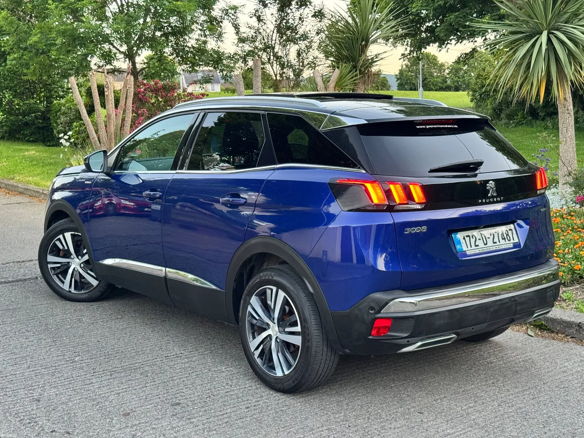 172 PEUGEOT 3008 GT LINE 1.6 DIESEL AUTO GLASS ROO - Image 4