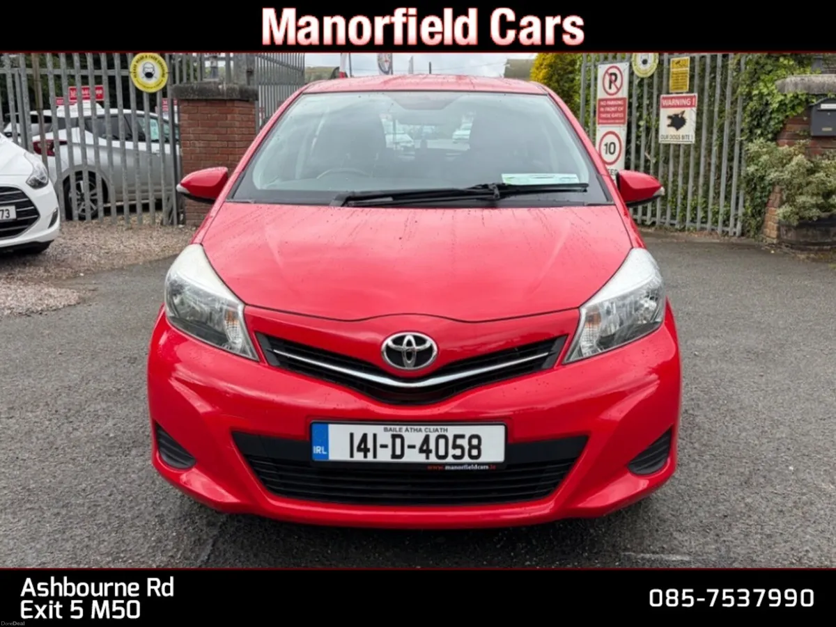 2014 141 Toyota Yaris Luna 1.0 Petrol - Image 3