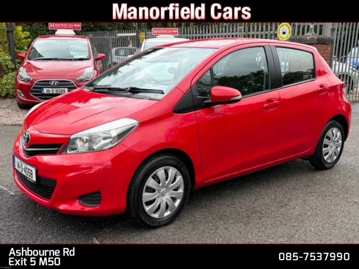 2014 141 Toyota Yaris Luna 1.0 Petrol - Image 4