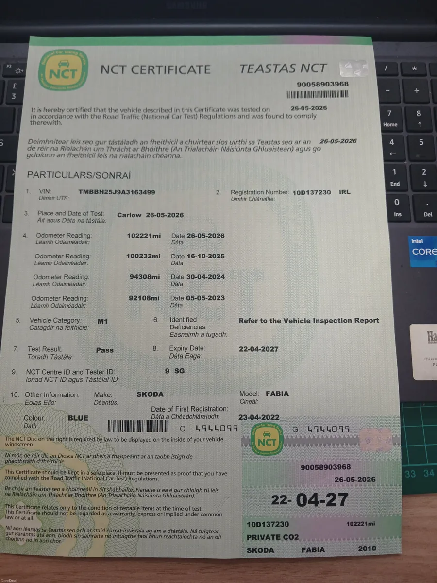 Skoda Fabia 2010 1.2 petrol - Image 2