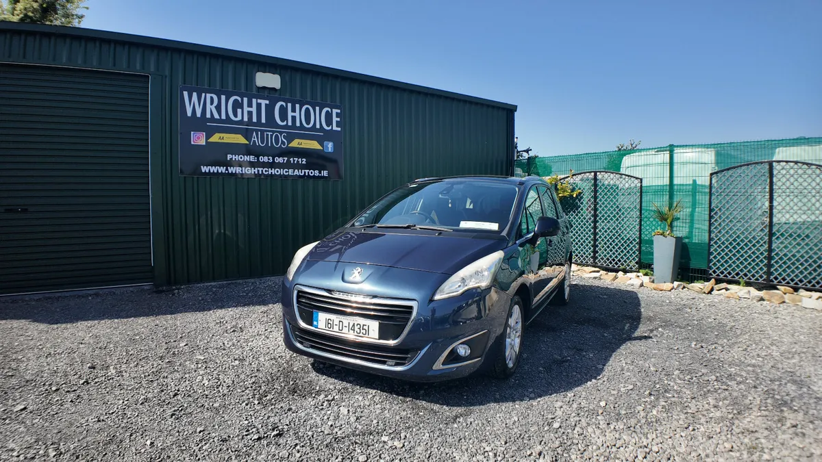 2016 Peugeot 5008 1.6HDI AUTO NCT 05/27 - Image 4