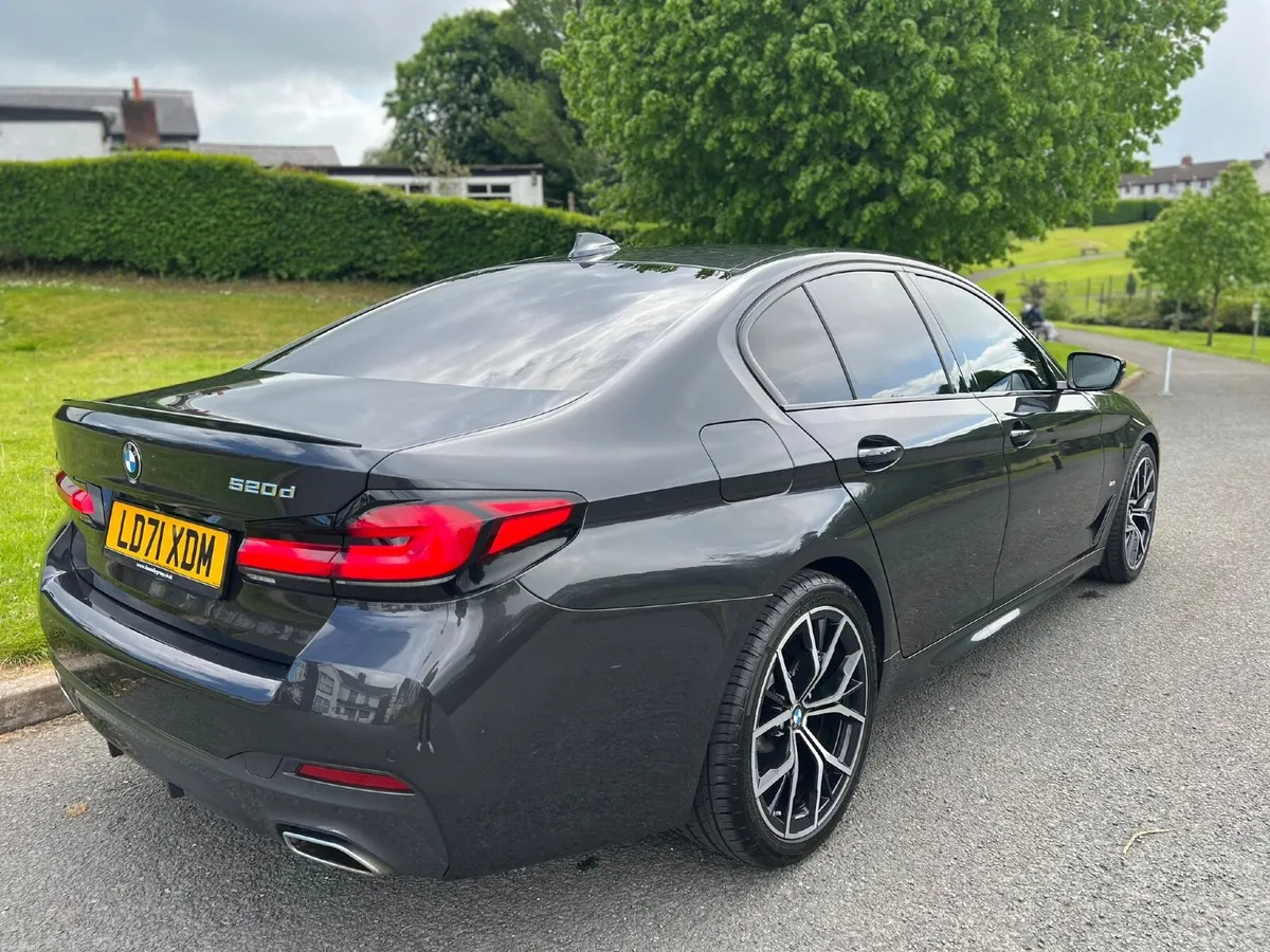 BMW 5-Series 2021 2.0 MHEV 188 BHP M-Sport NI CAR! - Image 2