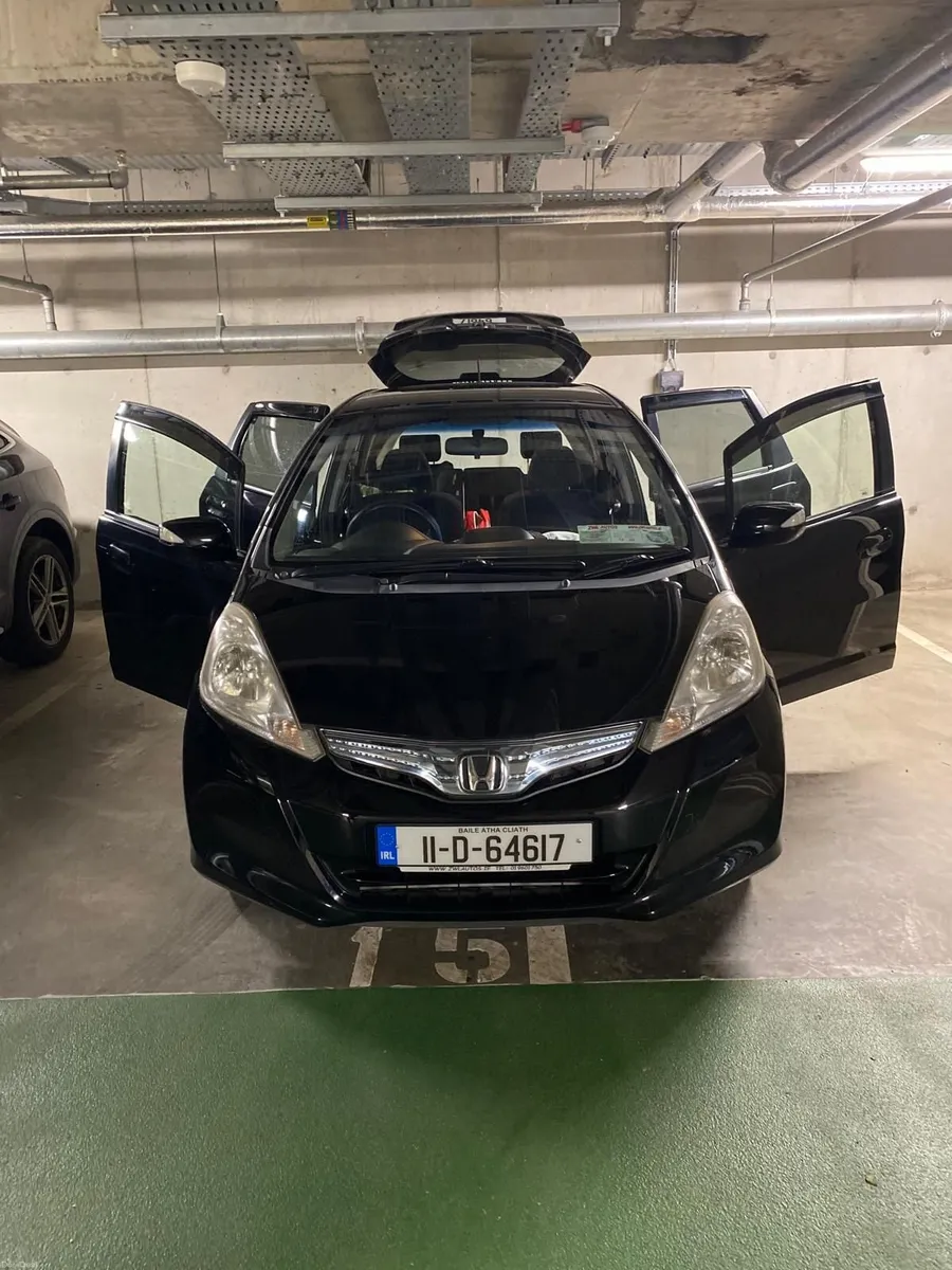 Honda Fit 2011 – Petrol Hybrid – Automatic – Black - Image 1