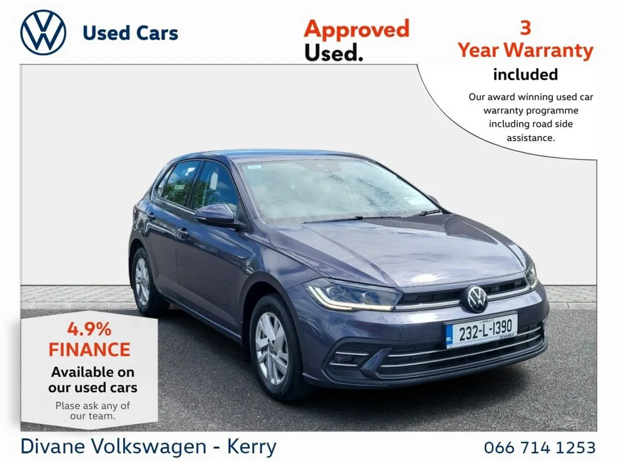Volkswagen Polo AUTO STYLE 1.0 TSI PETROL 95HP - Image 1