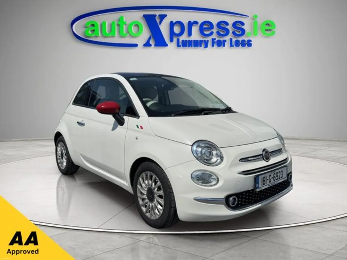 Fiat 500 TWINAIR LOUNGE Panoramic Glass Roof Autom - Image 1