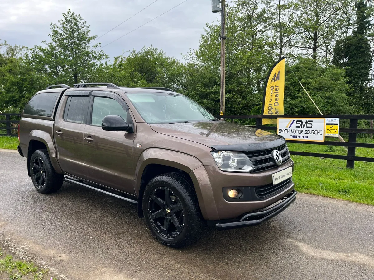 162 VW Amarok 180bhp Black Ed No Vat**** - Image 1
