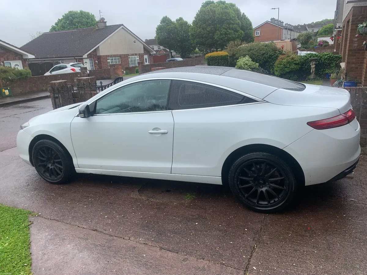2011 laguna coupe white spotless