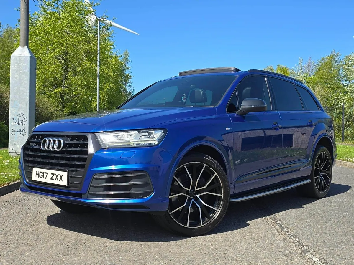 Audi Q7 S Line Quattro 7 seater pan Roof stunning - Image 5