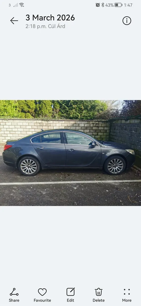 Opel Insignia (please read ad) - Image 4