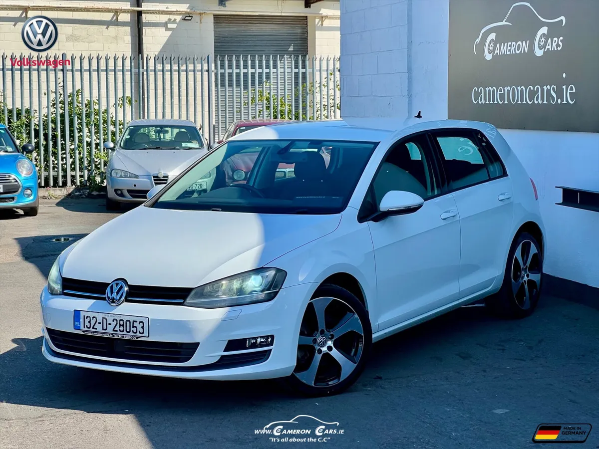 VOLKSWAGEN GOLF AUTOMATIC ALPINE WHITE - Image 1