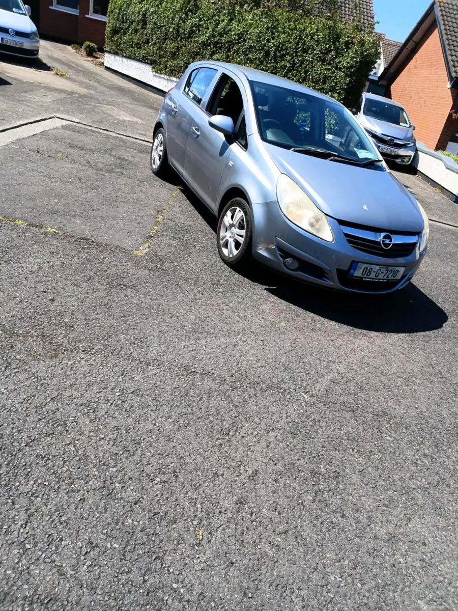 2008 opel corsa 1,2 petrol nct 11/26 taxed - Image 2